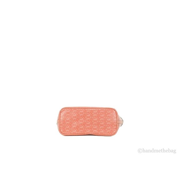 NWT Michael Kors Jodie Small Tote Bag Sherbert Jacquard Logo Recycled Polyester - Picture 11 of 11